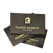 Custom Brand Name Logo Garment Damask Woven Labels for T Shirt